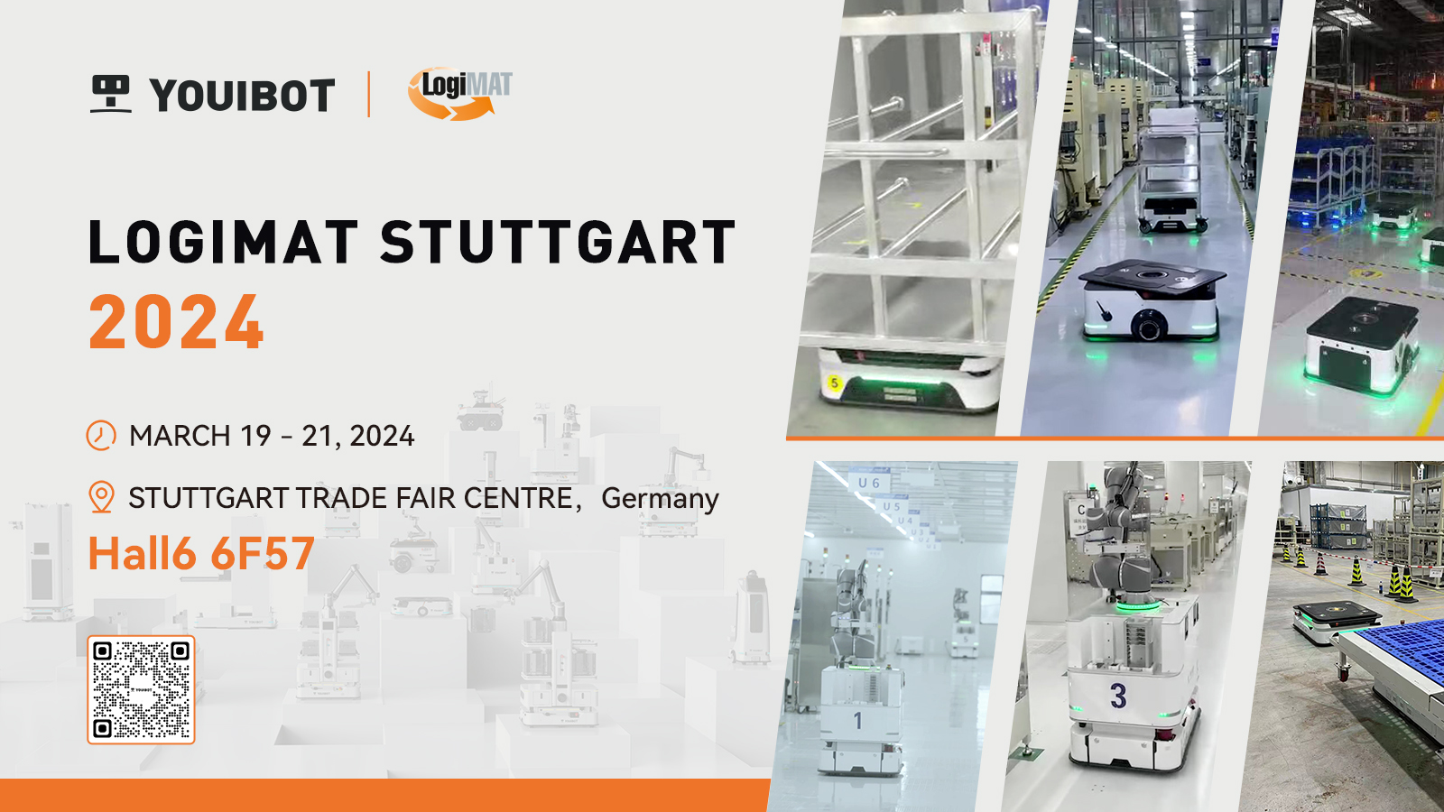 Experience Youibot's Cutting-Edge Robotic Solutions at LogiMAT Stuttgart 2024!