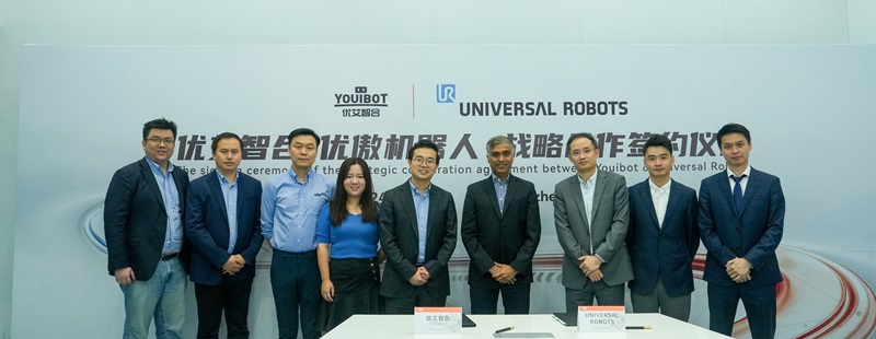  Youibot Robotics and Universal Robots Forge Global Strategic Partnership, Advancing Automation Upgrades in Industrial Manufacturing Worldwide